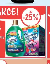 Waschkönig na prací prostředky