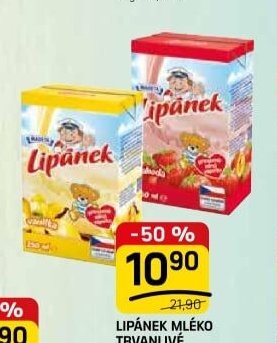 LIPÁNEK MLÉKO TRVANLIVÉ