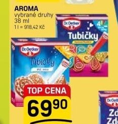 Tubičky zdobící