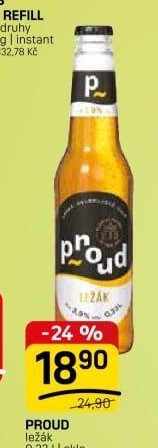 Proud ležák