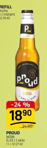 Proud ležák