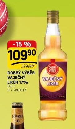 Dobrý výběr vaječný likér