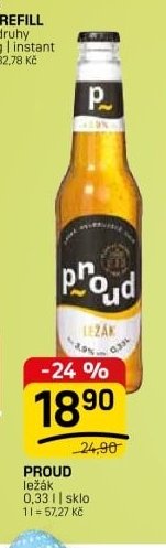 Proud ležák