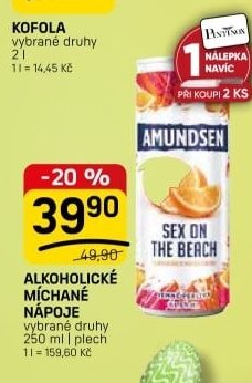 Alkoholické míchané nápoje Amundsen