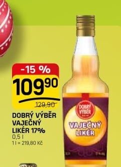 Dobrý výběr vaječný likér
