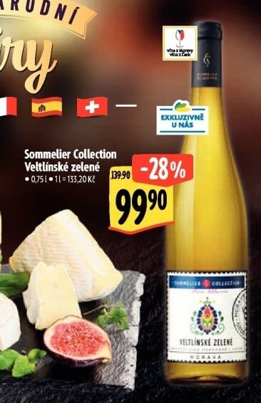 Sommelier Collection Veltlínské zelené