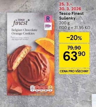 Tesco Finest Sušenky