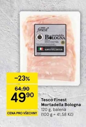 Tesco Finest Mortadella Bologna