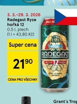 Radegast Ryze hořká 12
