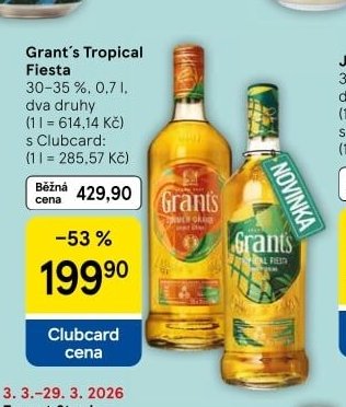 Grant's Tropical Fiesta