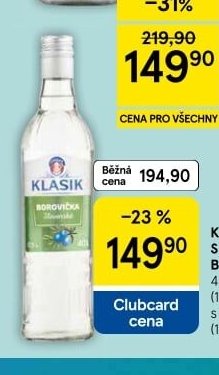 Klasik Slovenská Borovička
