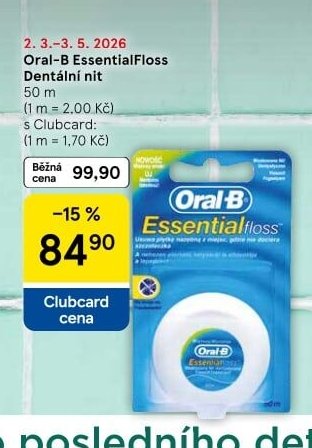 Oral-B EssentialFloss Dentální nit