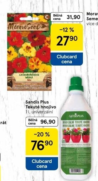 Sandis Plus Tekuté hnojivo - Tesco akcniletaky.com