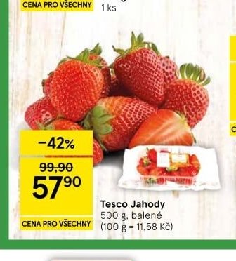 Tesco Jahody