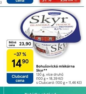 Bohušovická mlékárna Skyr