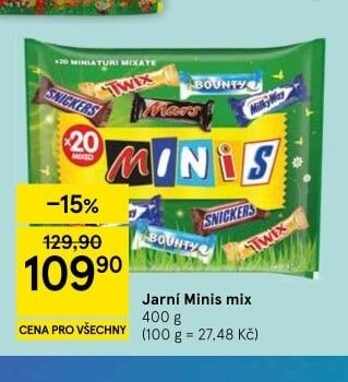 Jarní Minis mix