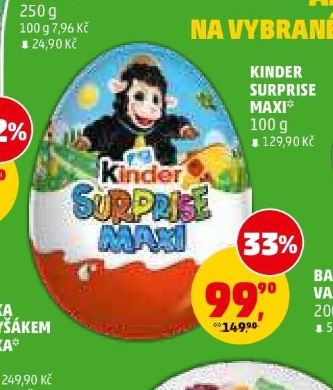 KINDER SURPRISE MAXI