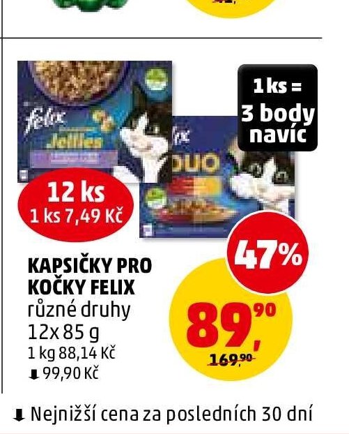 Kapsičky pro kočky Felix