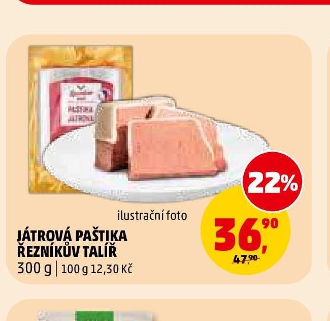 JÁTROVÁ PAŠTIKA ŘEZNÍKŮV TALÍŘ