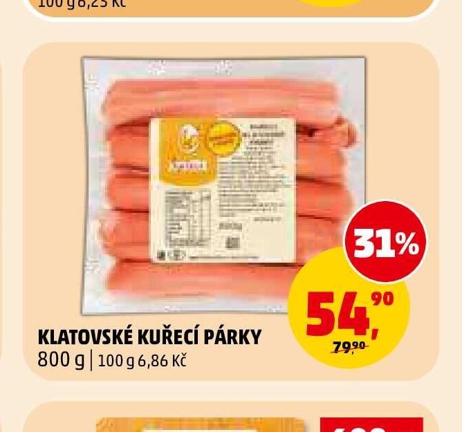 KLATOVSKÉ KUŘECÍ PÁRKY