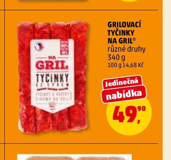 GRILOVACÍ TYČINKY NA GRIL - Penny Market akcniletaky.com