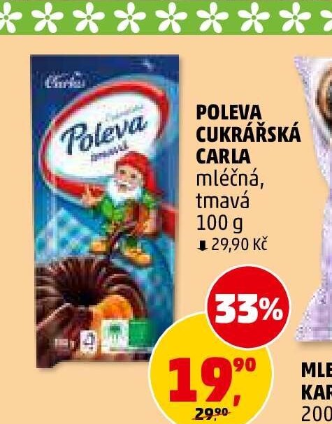 Poleva cukrářská Carla