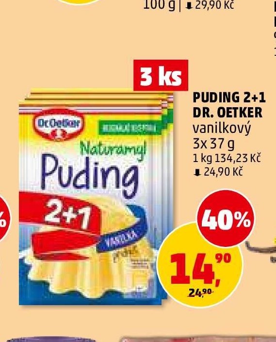 Puding 2+1 Dr. Oetker