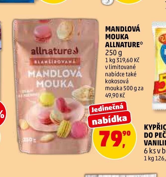 Mandlová mouka Allnature