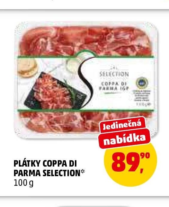 PLÁTKY COPPA DI PARMA SELECTION