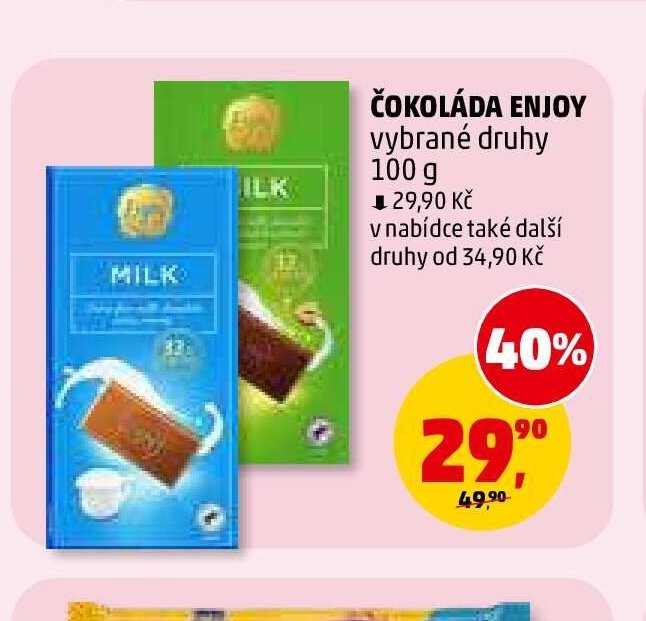 ČOKOLÁDA ENJOY
