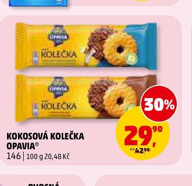 KOKOSOVÁ KOLEČKA OPAVIA