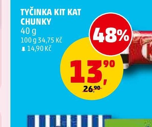 TYČINKA KIT KAT CHUNKY