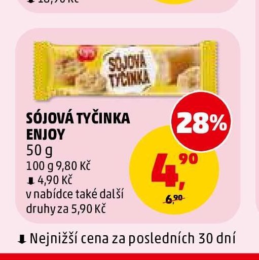 SÓJOVÁ TYČINKA ENJOY