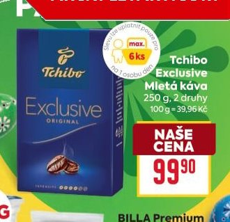 Tchibo Exclusive Mletá káva