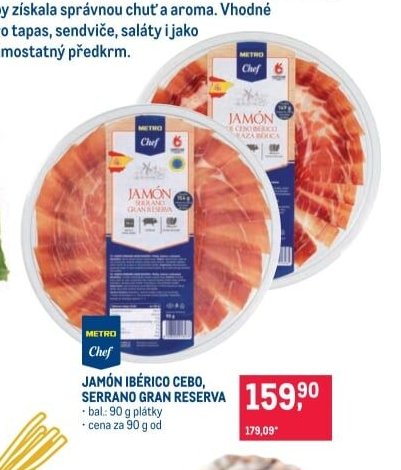 Jamón Ibérico Cebo, Serrano Gran Reserva