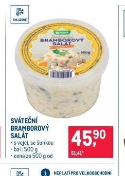 SVÁTEČNÍ BRAMBOROVÝ SALÁT