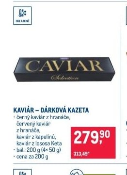 KAVIÁR – DÁRKOVÁ KAZETA