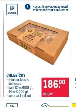 CHLEBÍČKY