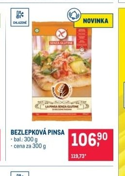 BEZLEPKOVÁ PINSA