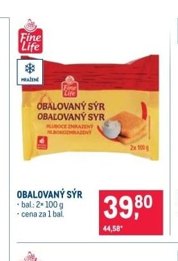OBALOVANÝ SÝR