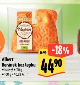 Albert Beránek bez lepku