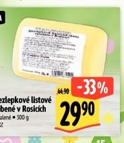 Babické Bezlepkové listové těsto vyrobené v Rosicích