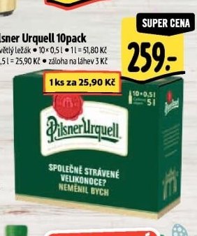 Pilsner Urquell 10pack