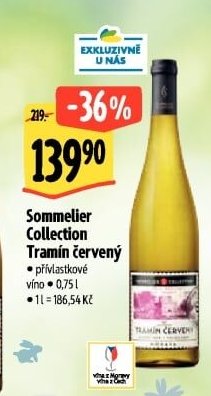 Sommelier Collection Tramín červený