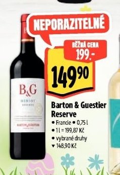 Barton & Guestier Reserve