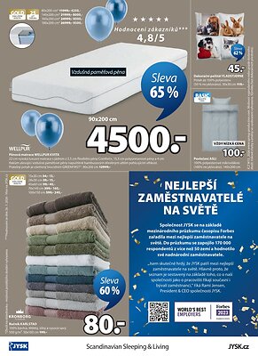 akční leták Jysk 25.3.2026-14.4.2026