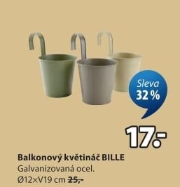 Balkonový květináč