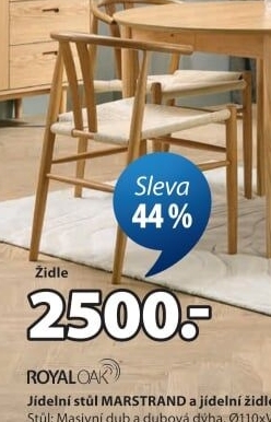 Jídelní židle Guderup Royaloak