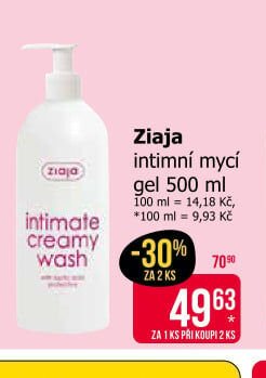Ziaja intimní mycí gel 500 ml