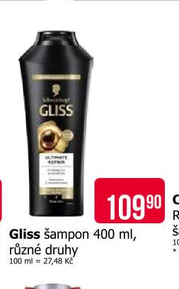 Gliss šampon 400 ml